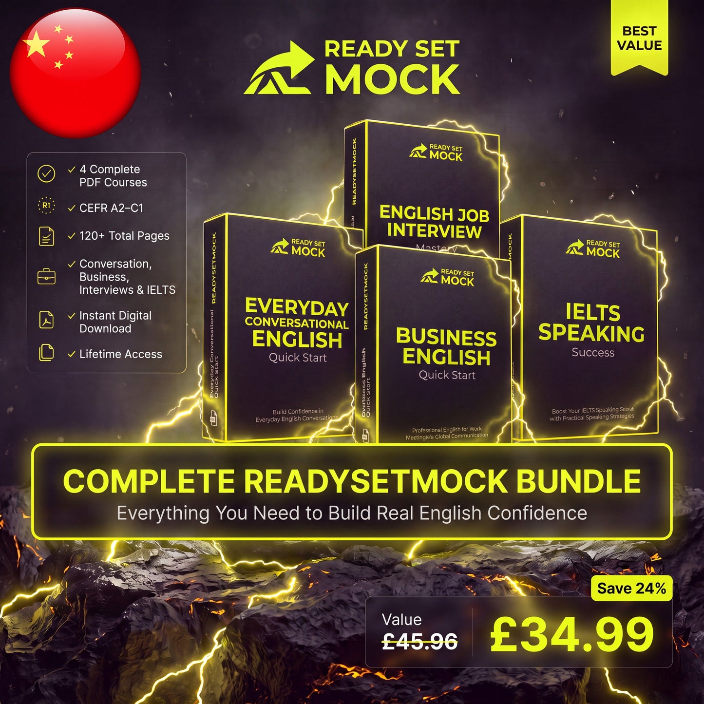 Complete ReadySetMock English Bundle